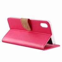 Bookcase Apple iPhone XS Max hoesje - Roze