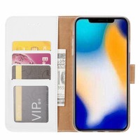 Bookcase Apple iPhone XS Max hoesje - Wit