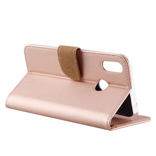 Bookcase Huawei P Smart Plus hoesje - Rosé Goud