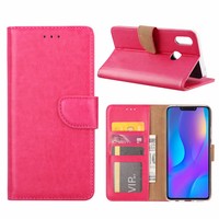 Bookcase Huawei P Smart Plus hoesje - Roze