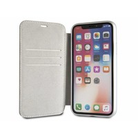 Mercedes-Benz Originele Upward Wave Bookcase voor de Apple iPhone X / XS - Rood