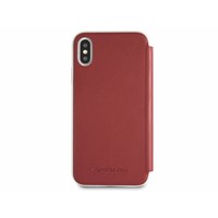 Mercedes-Benz Originele Upward Wave Bookcase voor de Apple iPhone X / XS - Rood