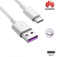 Huawei Originele Supercharger Oplader Adapter kop + USB 3.1 Type-C kabel - 5A