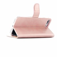 Bookcase Apple iPhone 8 Plus hoesje - Rosé Goud