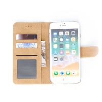 Bookcase Apple iPhone 8 Plus hoesje - Goud