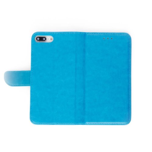 Bookcase Apple iPhone 8 Plus hoesje - Blauw