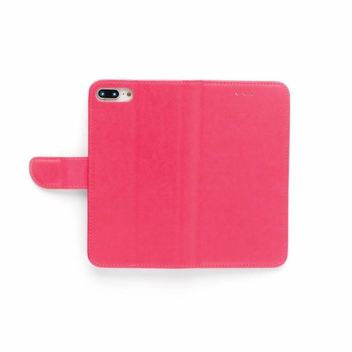 Bookcase Apple iPhone 8 Plus hoesje - Roze