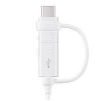 Samsung Originele 2-in-1 Type-C en Micro USB Originele kabel 150cm - Wit