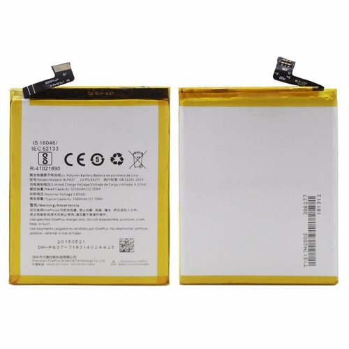 OnePlus 5 / 5T BLP637 Originele Batterij / Accu