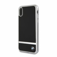 BMW Originele Aluminium Signature Back Cover Hoesje voor de Apple iPhone X / XS - Zilver