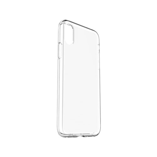 Apple iPhone XS siliconen (gel) achterkant hoesje - Transparant