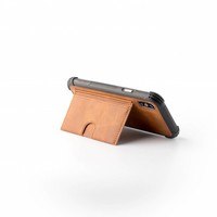 Luxe Bumpercase hoesje voor de Apple iPhone XS - Bruin