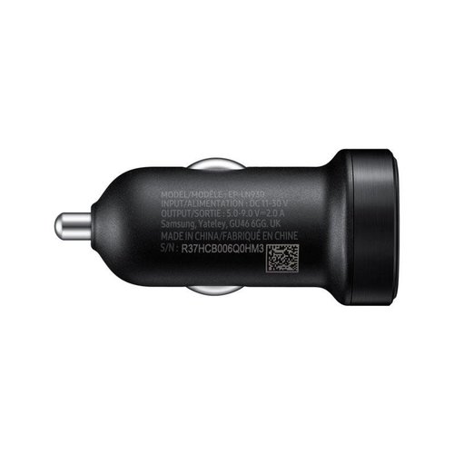 Samsung Originele Adaptive Fast Charging Mini Autolader met 100cm Mirco-USB kabel - Zwart