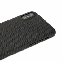 Nevox Originele Magnet Carbon Back Cover Hoesje voor de Apple iPhone XS - Zwart