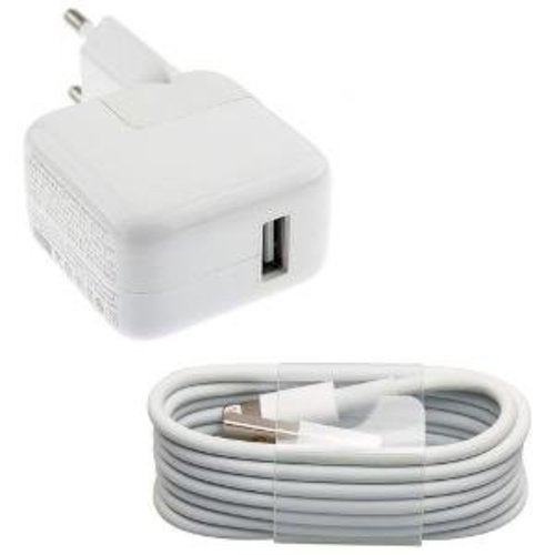 te ontvangen werper Reiziger Apple 10W USB Originele Power Adapter oplader met 200cm Lightning kabe -  Diamtelecom