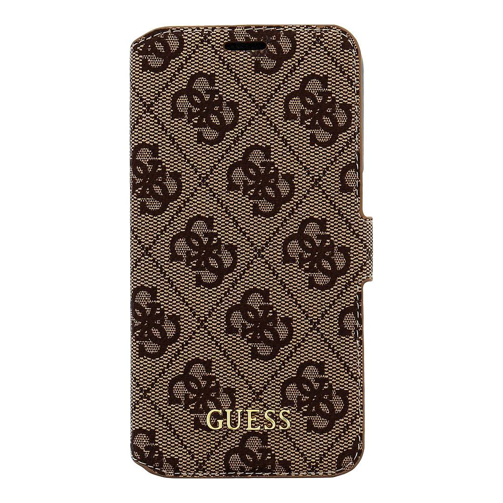 Tijdens ~ Buurt uitblinken Guess Originele Monogram Bookcase hoesje voor de Samsung Galaxy S7 - B -  Diamtelecom