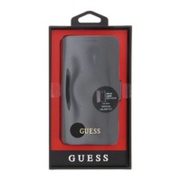 Guess Originele Saffiano Collection Bookcase hoesje voor de Samsung Galaxy S7 - Zwart