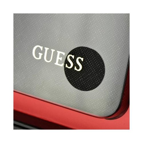 Guess Originele Saffiano Collection Back Cover Hoesje voor de Samsung Galaxy S7 - Zwart