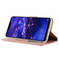 Bookcase Huawei Mate 20 Lite hoesje - Rosé Goud