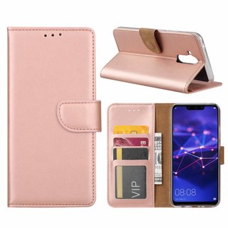 Bookcase Huawei Mate 20 Lite hoesje - Rosé Goud