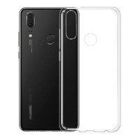 Huawei P20 Lite siliconen (gel) achterkant hoesje - Transparant