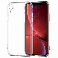 Apple iPhone XR siliconen (gel) achterkant hoesje - Transparant