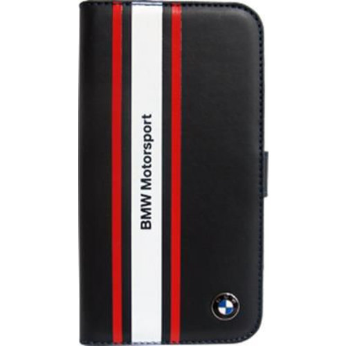 BMW Originele Motorsport Collection Bookcase hoesje voor de Samsung Galaxy S4 - Donkerblauw