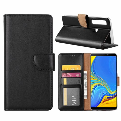 Bookcase Samsung Galaxy A9 2018 hoesje - Zwart