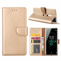 Bookcase Sony Xperia XZ3 hoesje - Goud