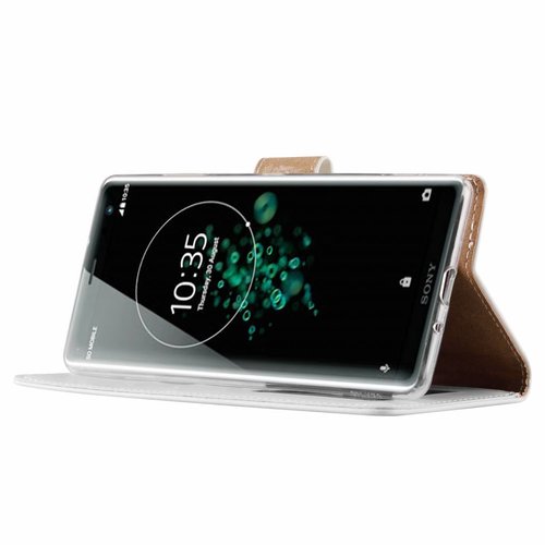 Bookcase Sony Xperia XZ3 hoesje - Wit