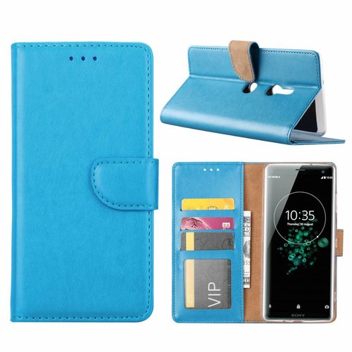 Bookcase Sony Xperia XZ3 hoesje - Blauw