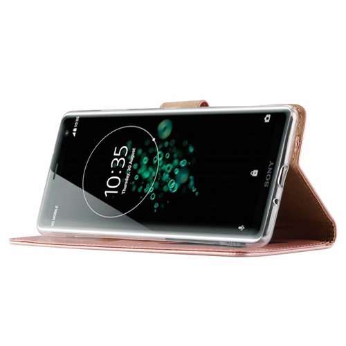 Bookcase Sony Xperia XZ3 hoesje - Rosé Goud