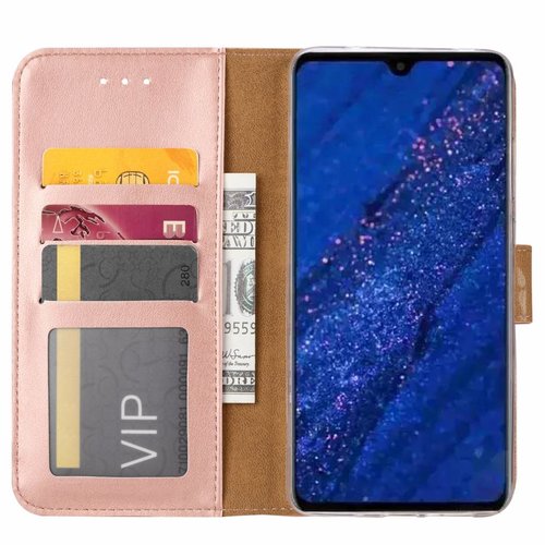 Bookcase Huawei Mate 20 hoesje - Rosé Goud