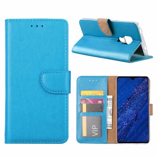 Bookcase Huawei Mate 20 hoesje - Blauw