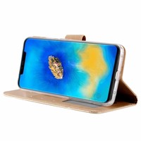 Bookcase Huawei Mate 20 Pro hoesje - Goud