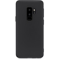 Samsung Galaxy S9 Plus siliconen (gel) achterkant hoesje - Zwart