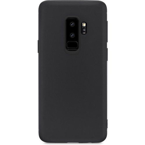 Samsung Galaxy S9 Plus siliconen (gel) achterkant hoesje - Zwart