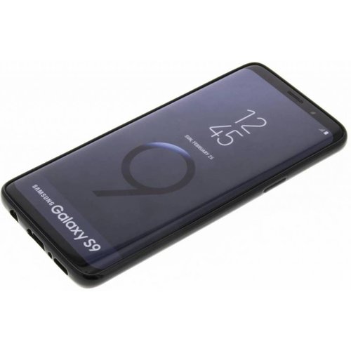 Samsung Galaxy S9 siliconen (gel) achterkant hoesje - Zwart