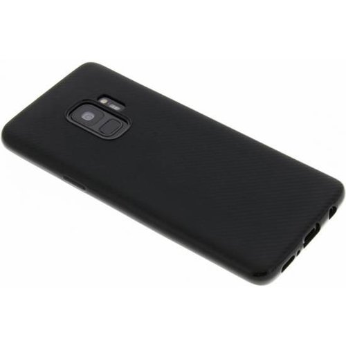 Samsung Galaxy S9 siliconen (gel) achterkant hoesje - Zwart