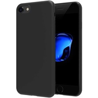 Apple iPhone 8 siliconen (gel) achterkant hoesje - Zwart
