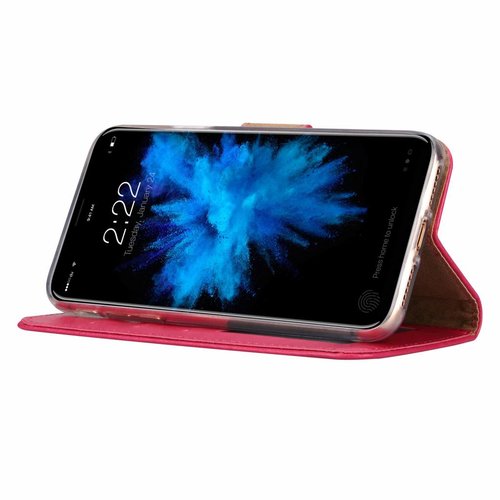 Bookcase Apple iPhone 7 hoesje - Roze