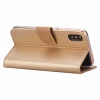 Bookcase Apple iPhone 8 hoesje - Goud