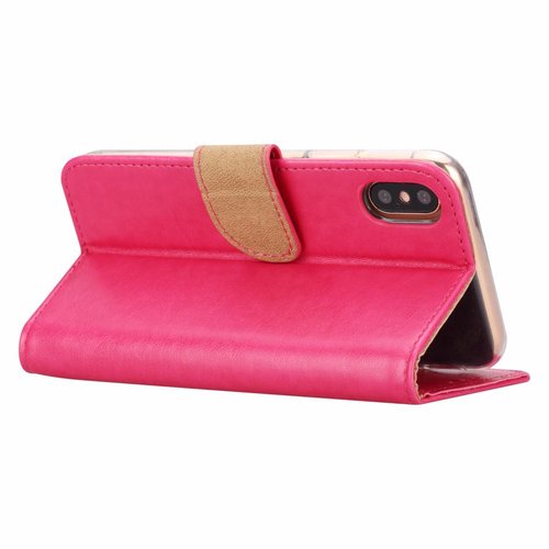 Bookcase Apple iPhone 8 hoesje - Roze