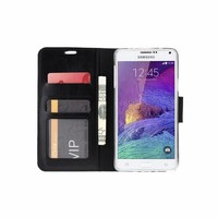 Bookcase Samsung Galaxy Note 4 hoesje - Zwart