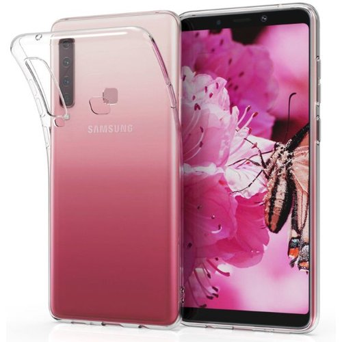 Samsung Galaxy A9 2018 siliconen (gel) achterkant hoesje - Transparant