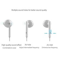 Huawei AM115 Originele Stereo in ear Headset / Oordopjes - Wit