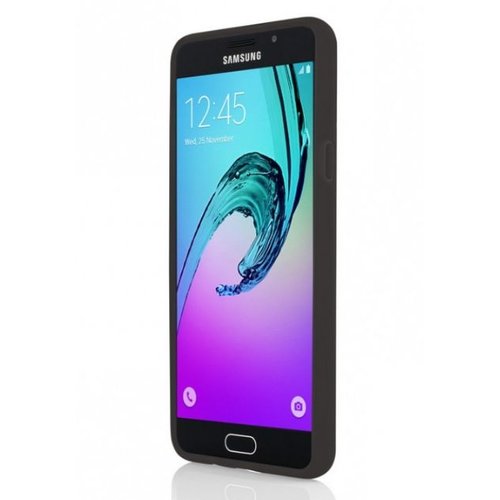 Samsung Galaxy A7 2016 siliconen (gel) achterkant hoesje - Zwart