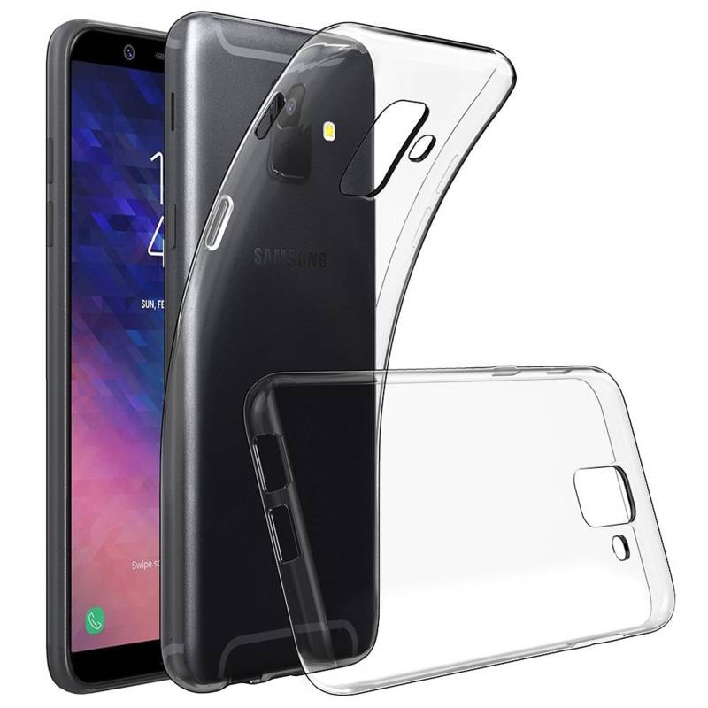 Catena Ruïneren hobby Samsung Galaxy A6 2018 siliconen (gel) achterkant hoesje - Transparant -  Diamtelecom