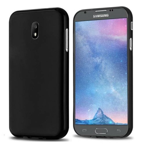 Samsung Galaxy J5 2017 siliconen (gel) achterkant hoesje - Zwart