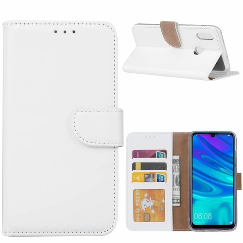 Bookcase Huawei P Smart 2019 hoesje - Wit